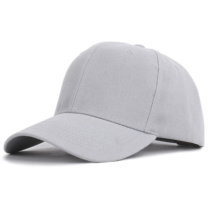 Candy Color Outdoor Casual Solid Color Peaked Baseball Cap