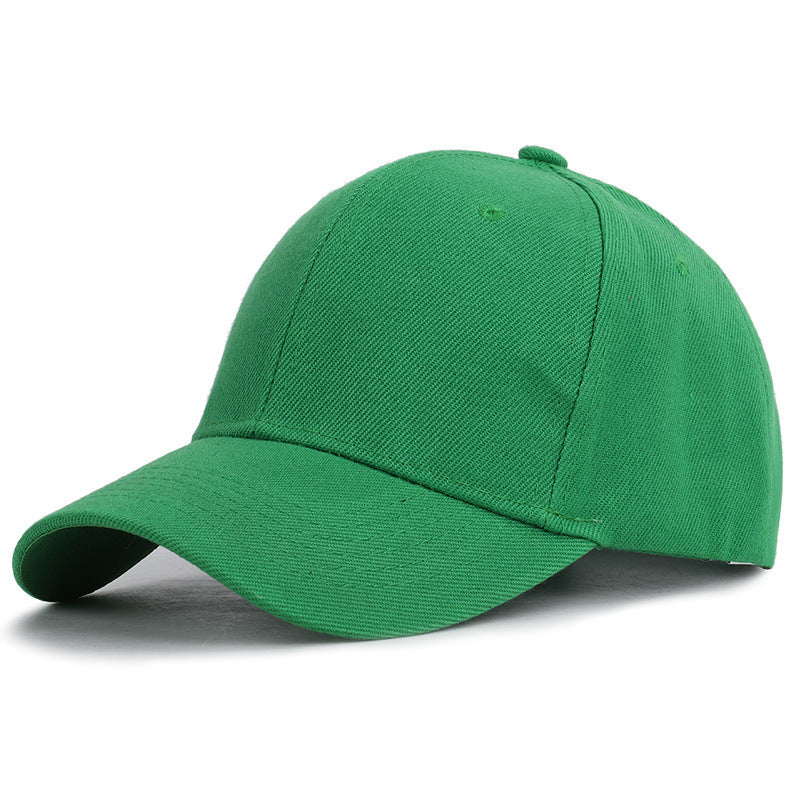 Candy Color Outdoor Casual Solid Color Peaked Baseball Cap