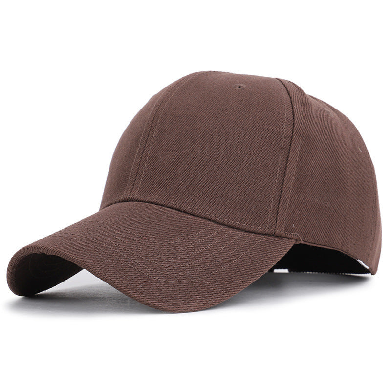 Candy Color Outdoor Casual Solid Color Peaked Baseball Cap