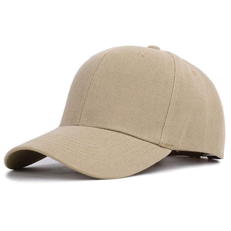 Candy Color Outdoor Casual Solid Color Peaked Baseball Cap